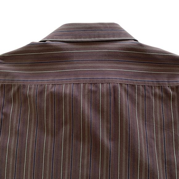 Original Penguin Men’s Striped Long Sleeve Button Down Shirt Size Large - Picture 8 of 9